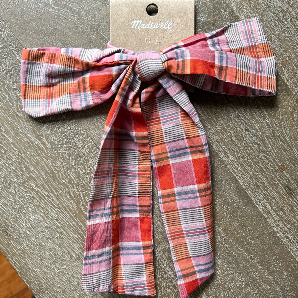 Madewell Oversized Bow Hair Tie,  New